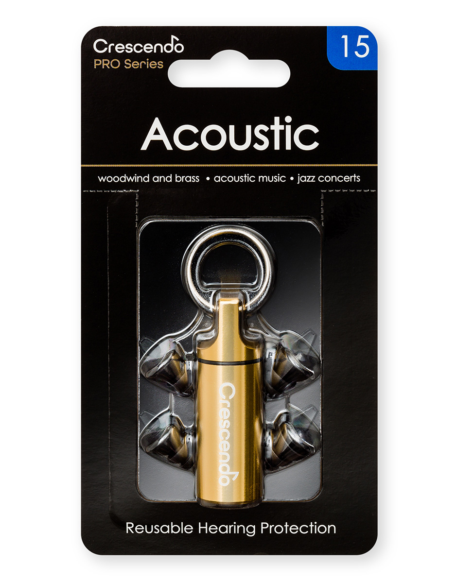 PR-1568-Crescendo-Hearing-Protection-PRO-Acoustic-15-Earplugs-Front
