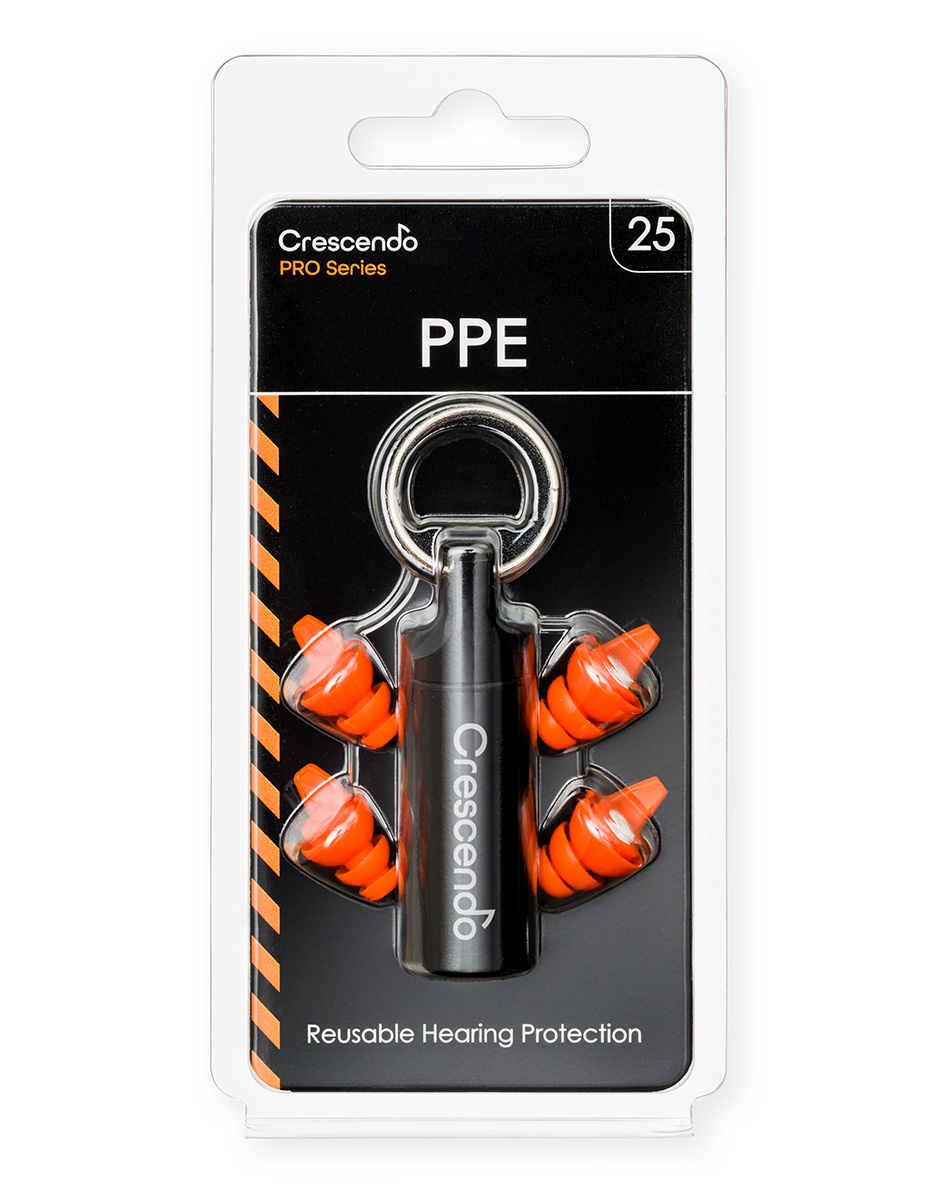 Crescendo, DEC, Dynamic Ear Company, gehoorbescherming, hearing protection